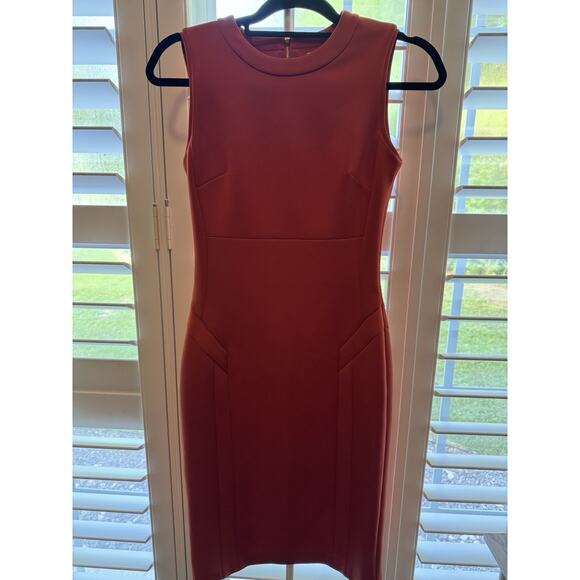 Calvin Klein Shoes Dress Burnt Orange Sleeveless 2 - Picture 2 of 6